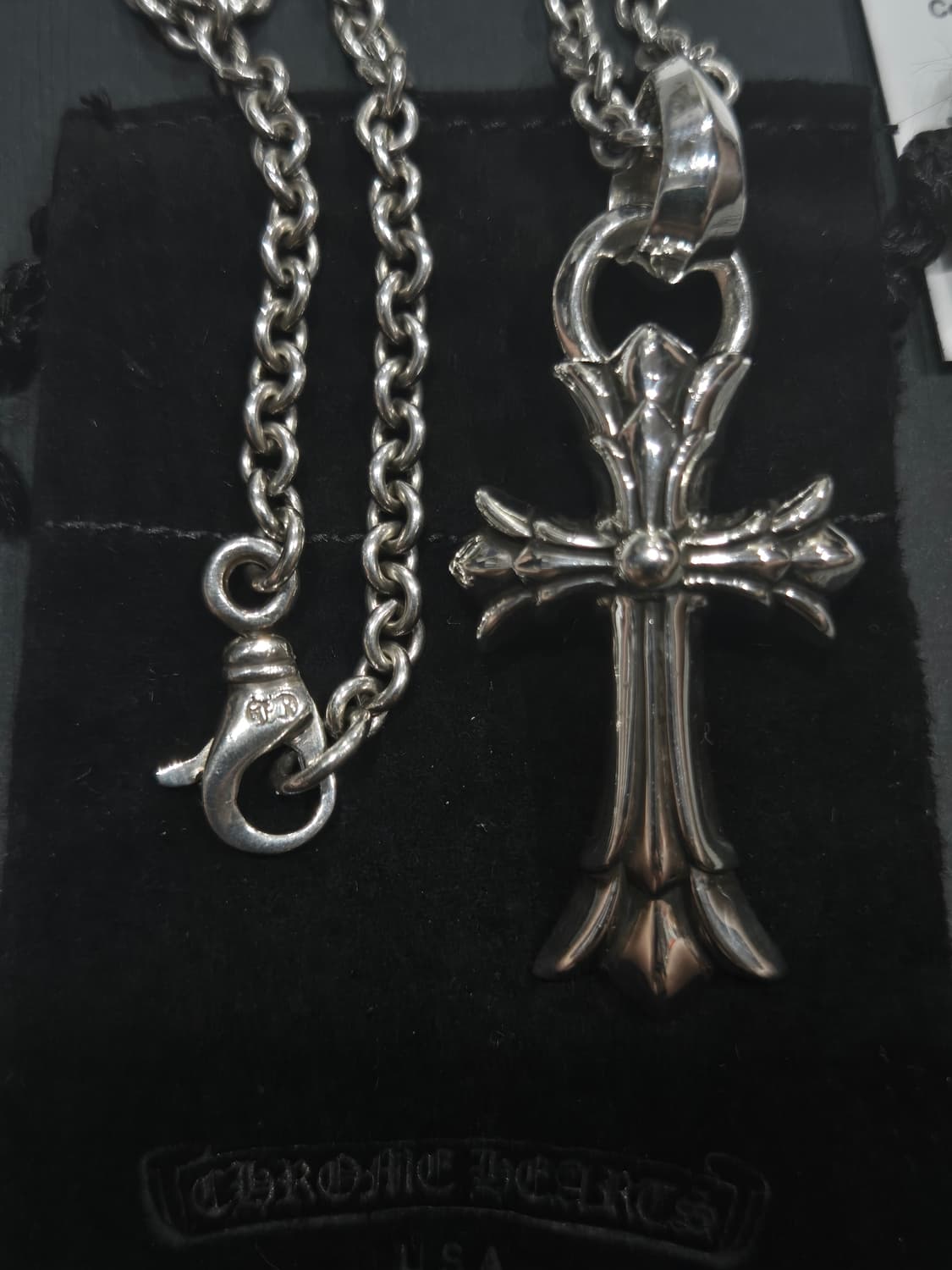 크롬하츠 더블크로스위드베일 X Ne체인 상품이미지3