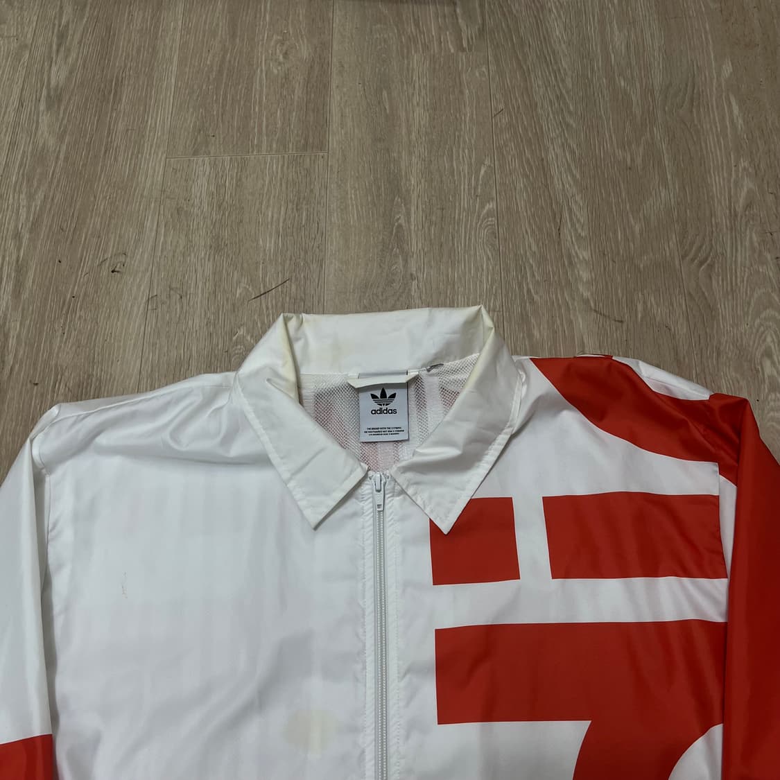 아디다스 빅 로고 코치 바람막이 자켓 XXXL/115 상품이미지2