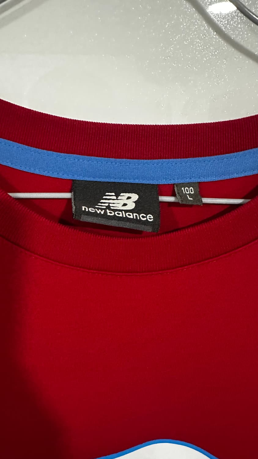 뉴발란스 로고 반팔 티셔츠 L 상품이미지2