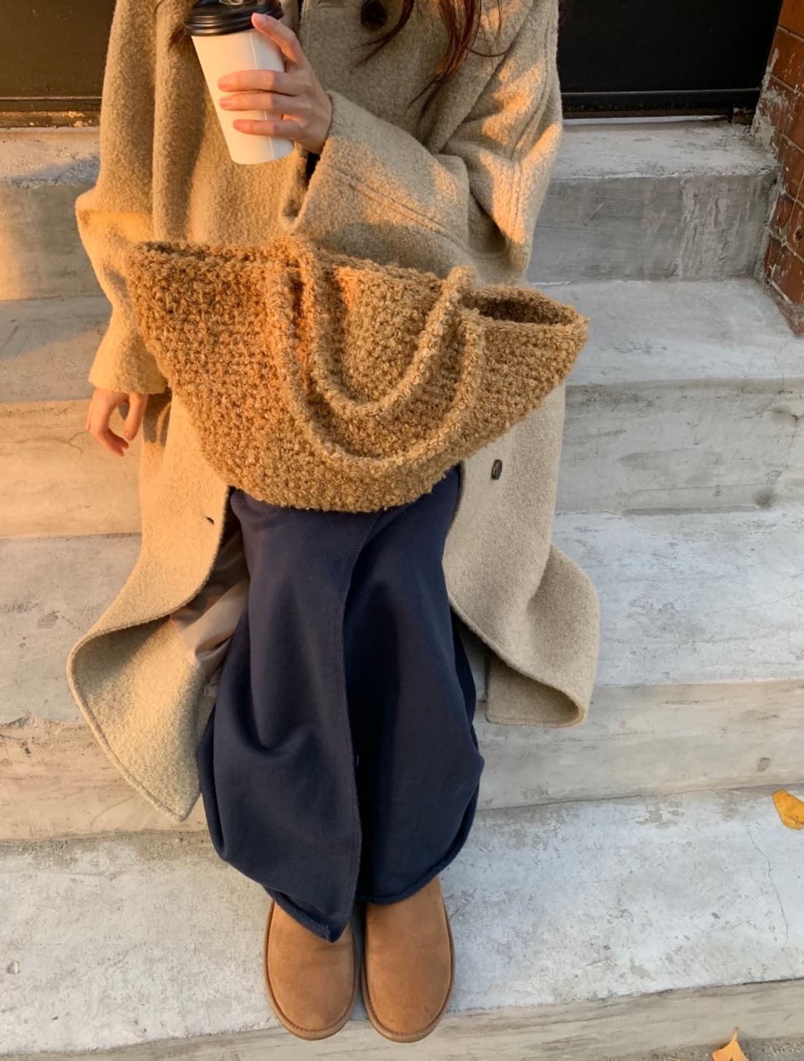 르벙드 르셈버백 카멜 라지 상품이미지1