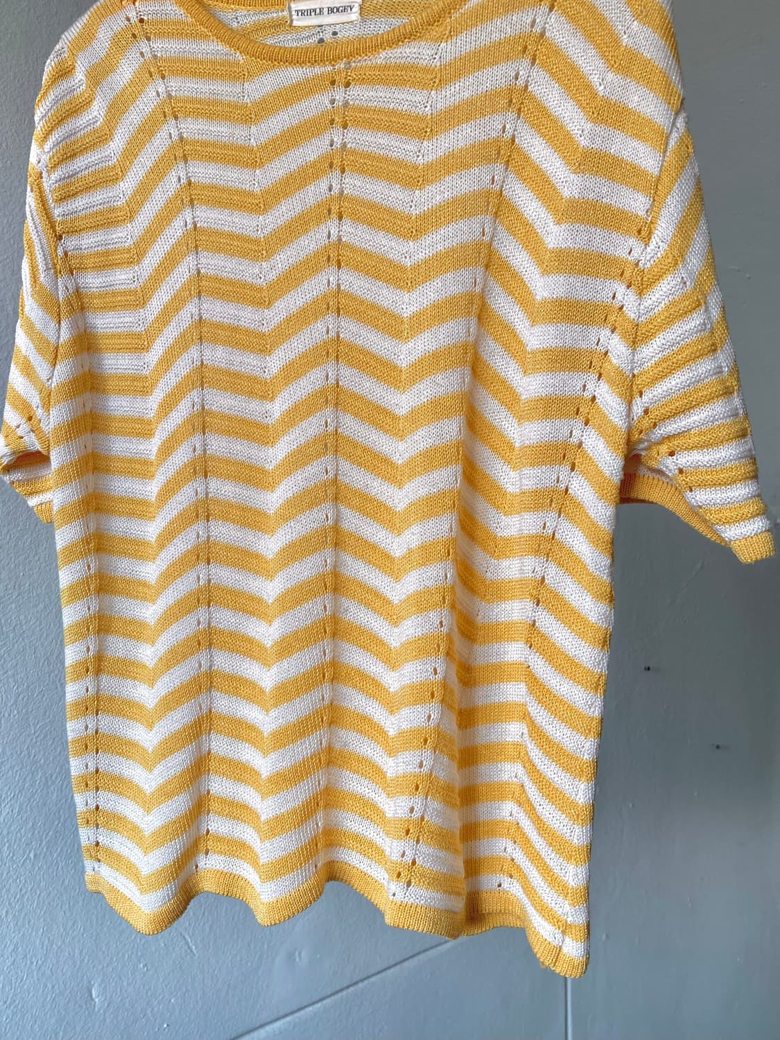 레모나 지그재그 니트탑 상품이미지3