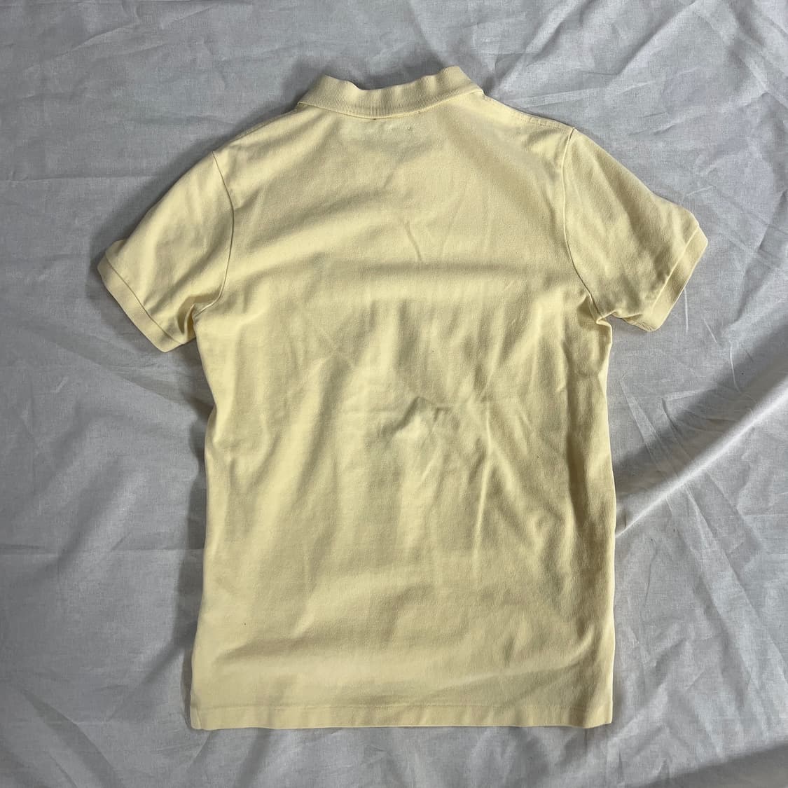 폴로 랄프로렌 반팔 카라티 S 노랑 슬림핏 정품 상품이미지4