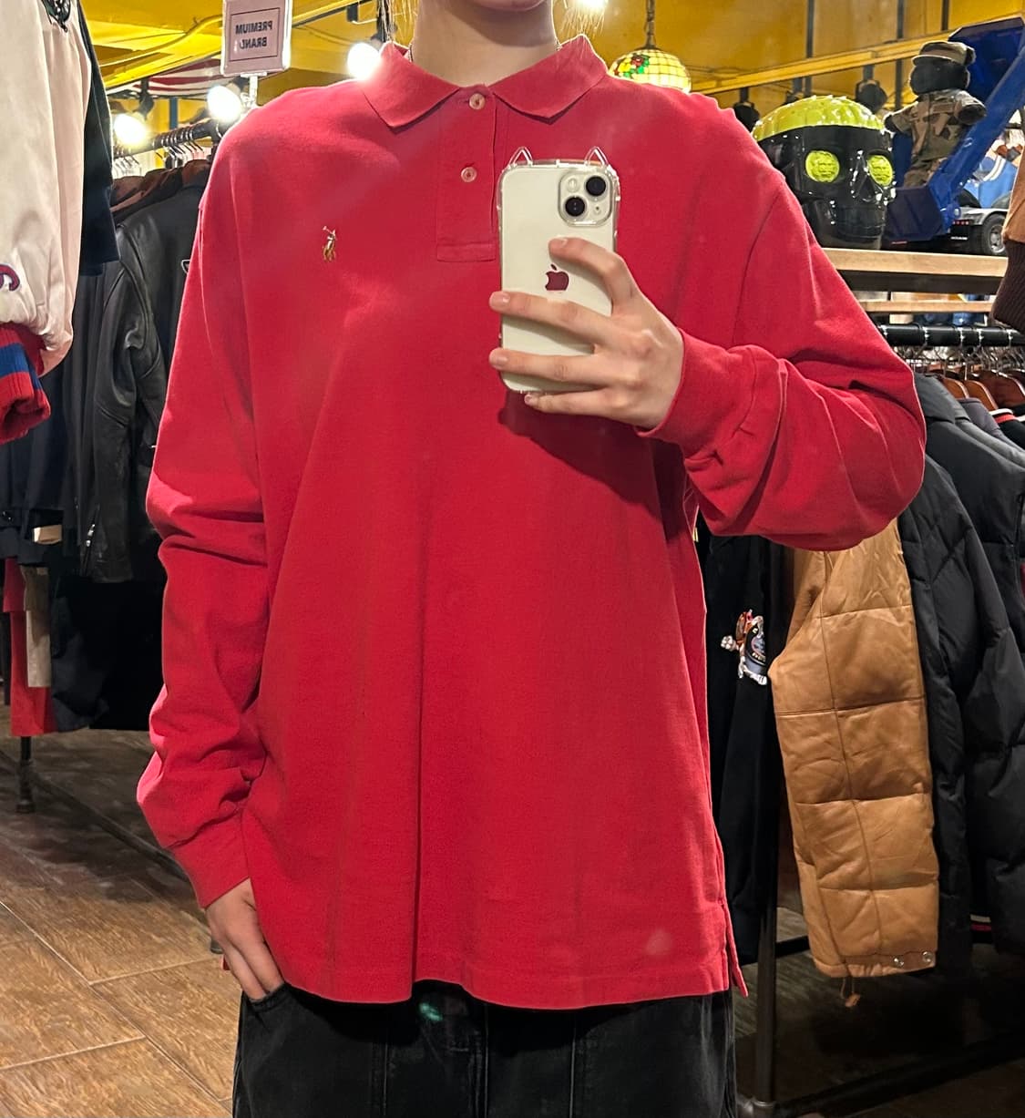 폴로 pk 카라 티셔츠 롱슬리브 상품이미지1