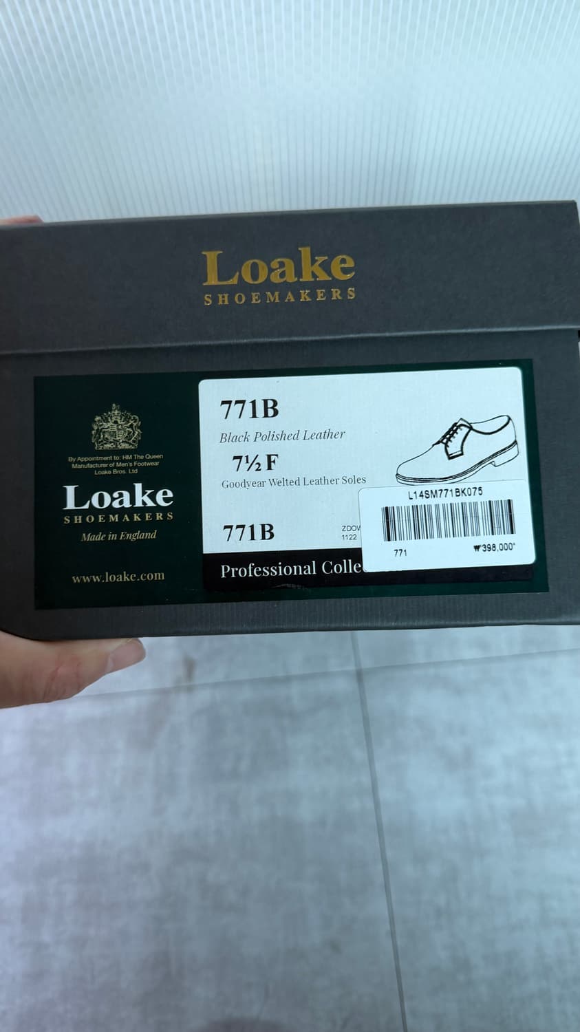 로크/Loake/771B/7.5size 상품이미지3