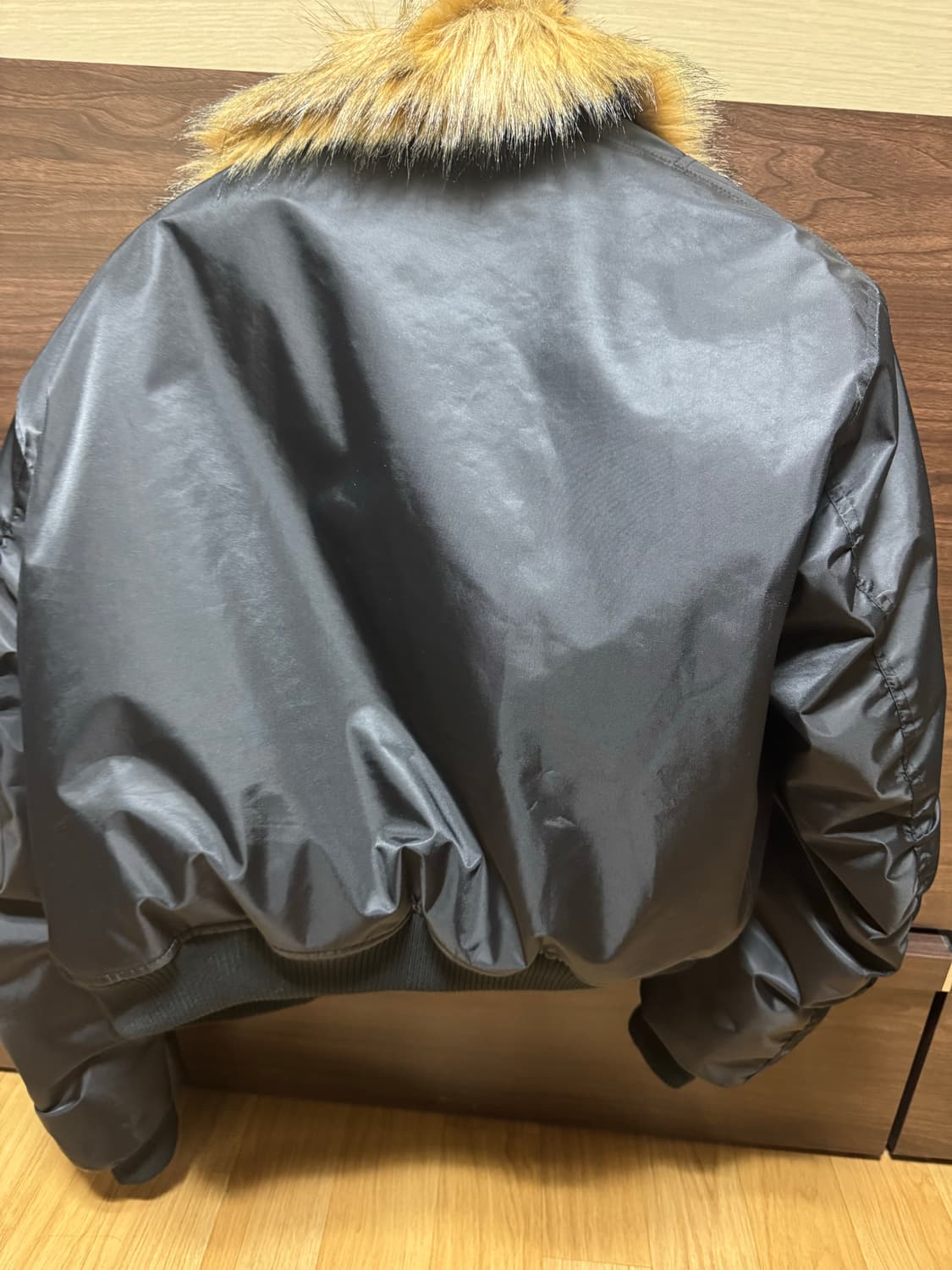 (RYECHASIN)FUR-LINED AVIATOR PADDED BOMB 상품이미지3