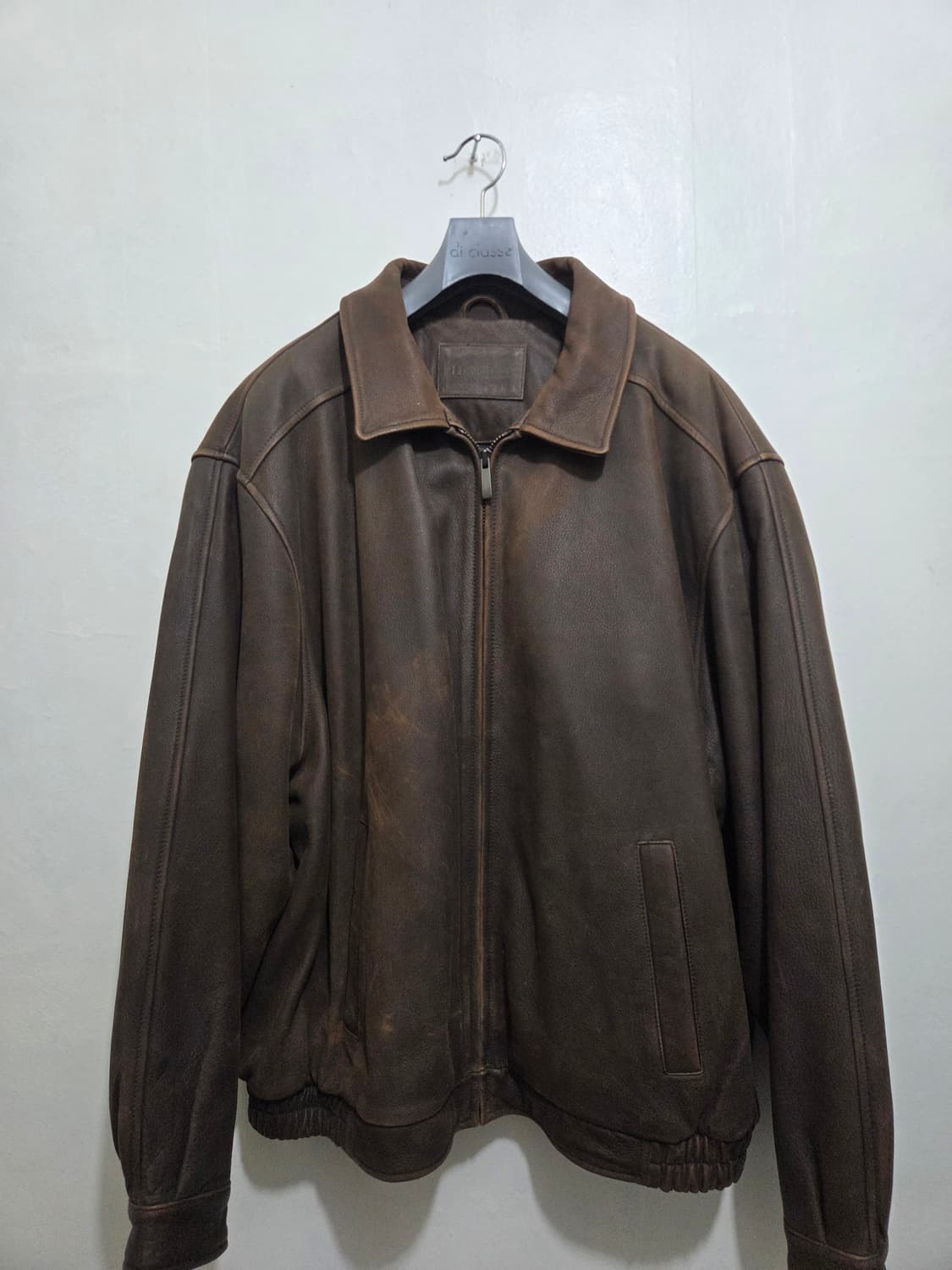 크로프트 발로우 빈티지 레더 자켓 상품이미지1