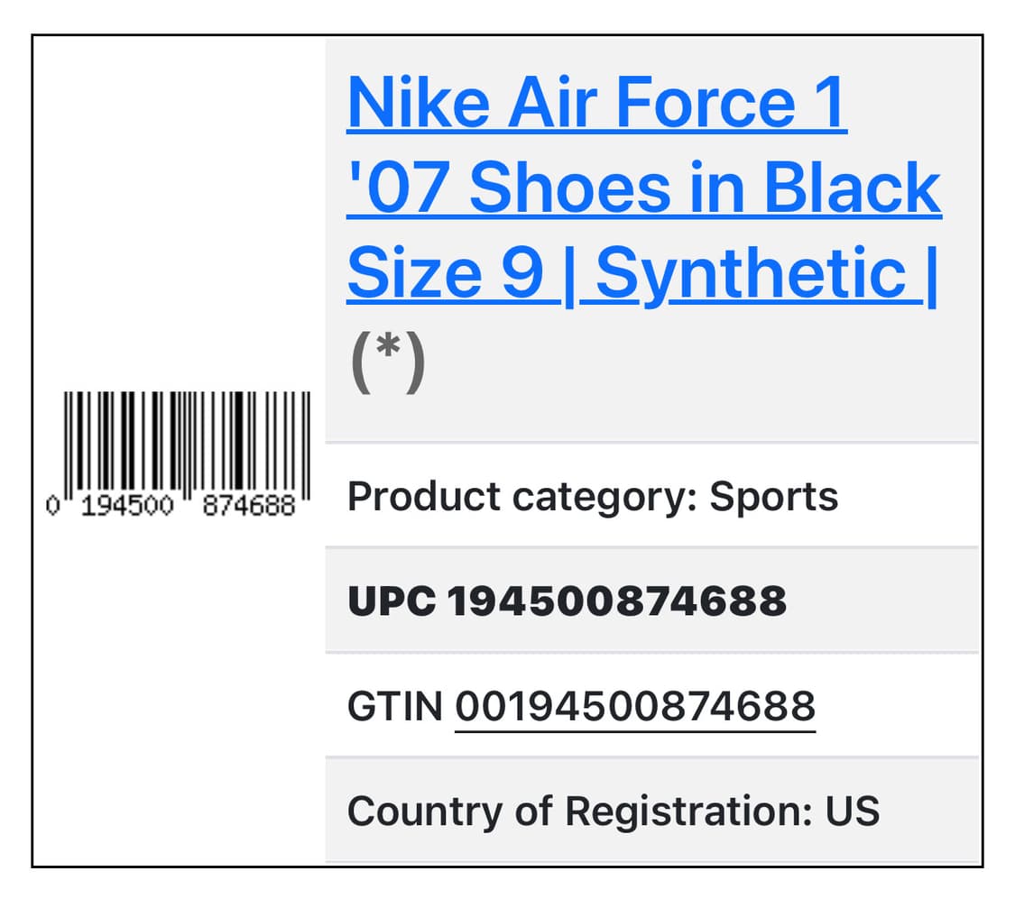 나이키 에어포스 1 '07 로우 트리플블랙 270 상품이미지9