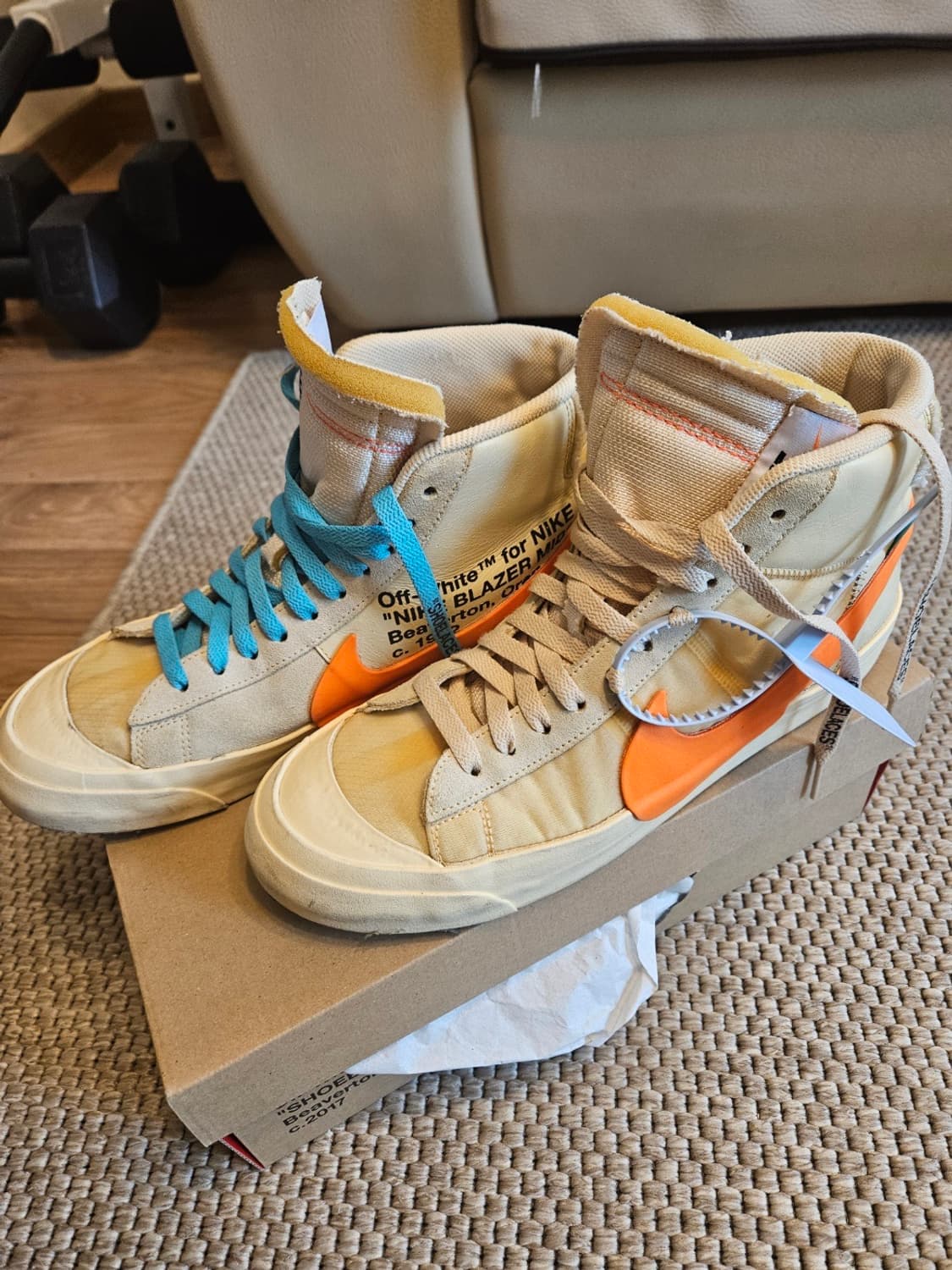 Off white X Nike 블레이저 미드 275 상품이미지1