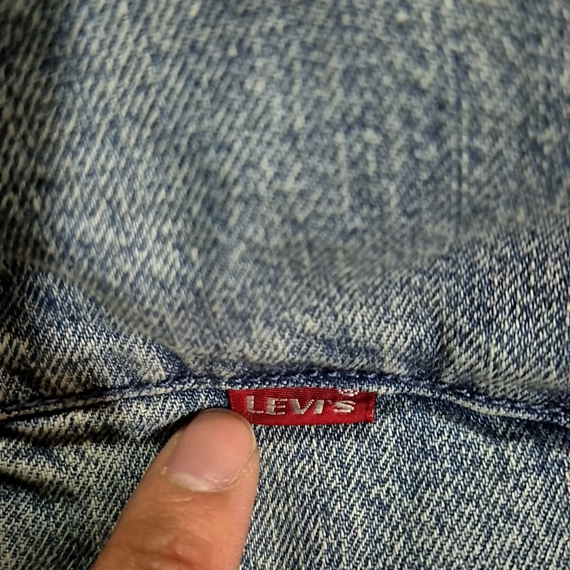 Levis 리바이스 웨스턴 데님 패딩 점퍼 상품이미지3