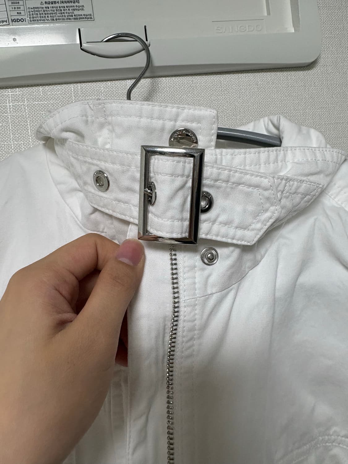 타미진스 유틸리티 크롭 자켓 (화이트 66까지)  상품이미지8