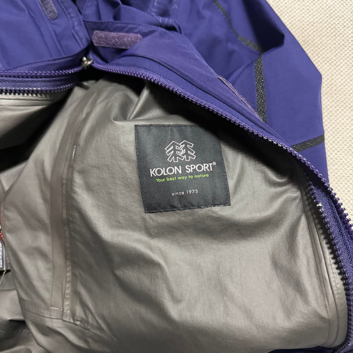 코오롱스포츠 고어텍스 팩라이트 바람막이 자켓 상품이미지4