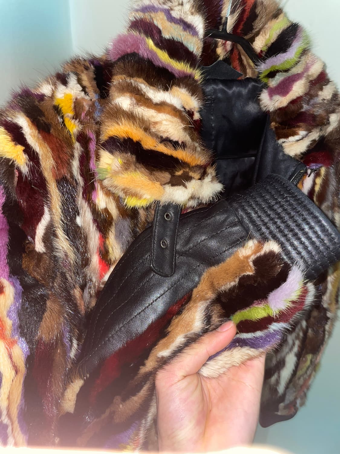 양가죽 밍크 퍼 자켓 상품이미지4