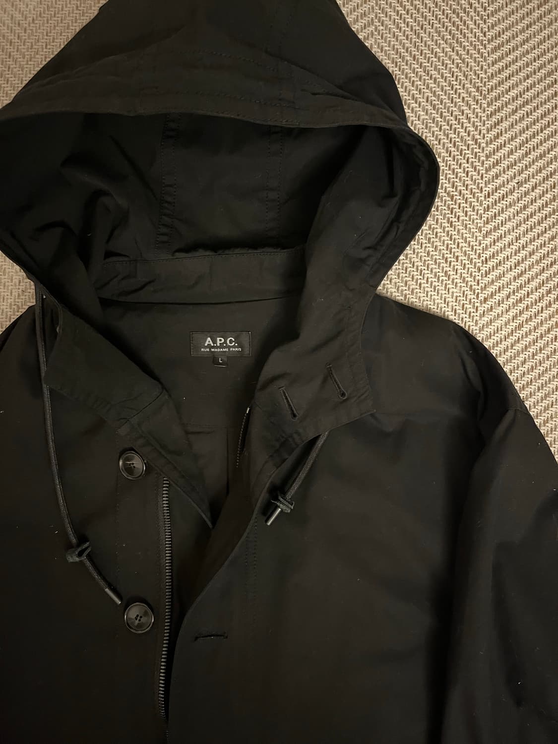 (L) A.P.C. hooded coat 상품이미지2