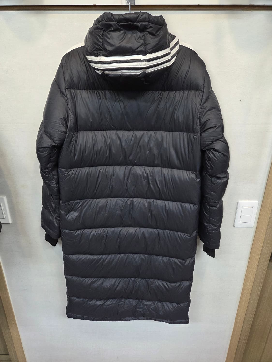 아디다스 삼선 덕다운 롱패딩 xs 85 상품이미지2