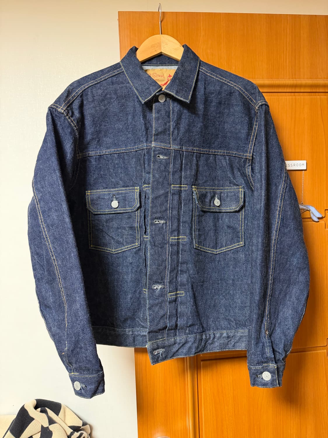 오어슬로우 데님 자켓 type2 원워시 4 상품이미지1
