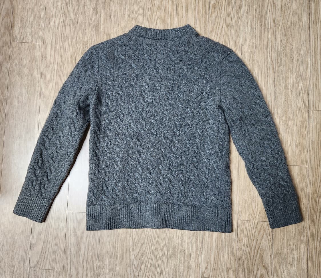 라코스테 쥬니어 케이블 풀오버 라운드 니트, 스웨터 상품이미지2