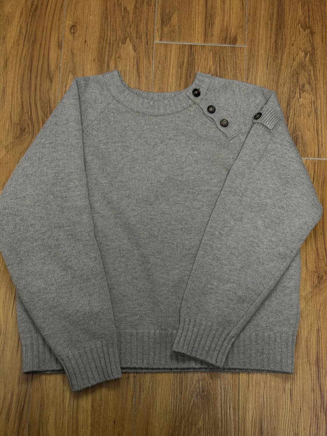 포그서비스 니트 더스트베이지 1사이즈 상품이미지1