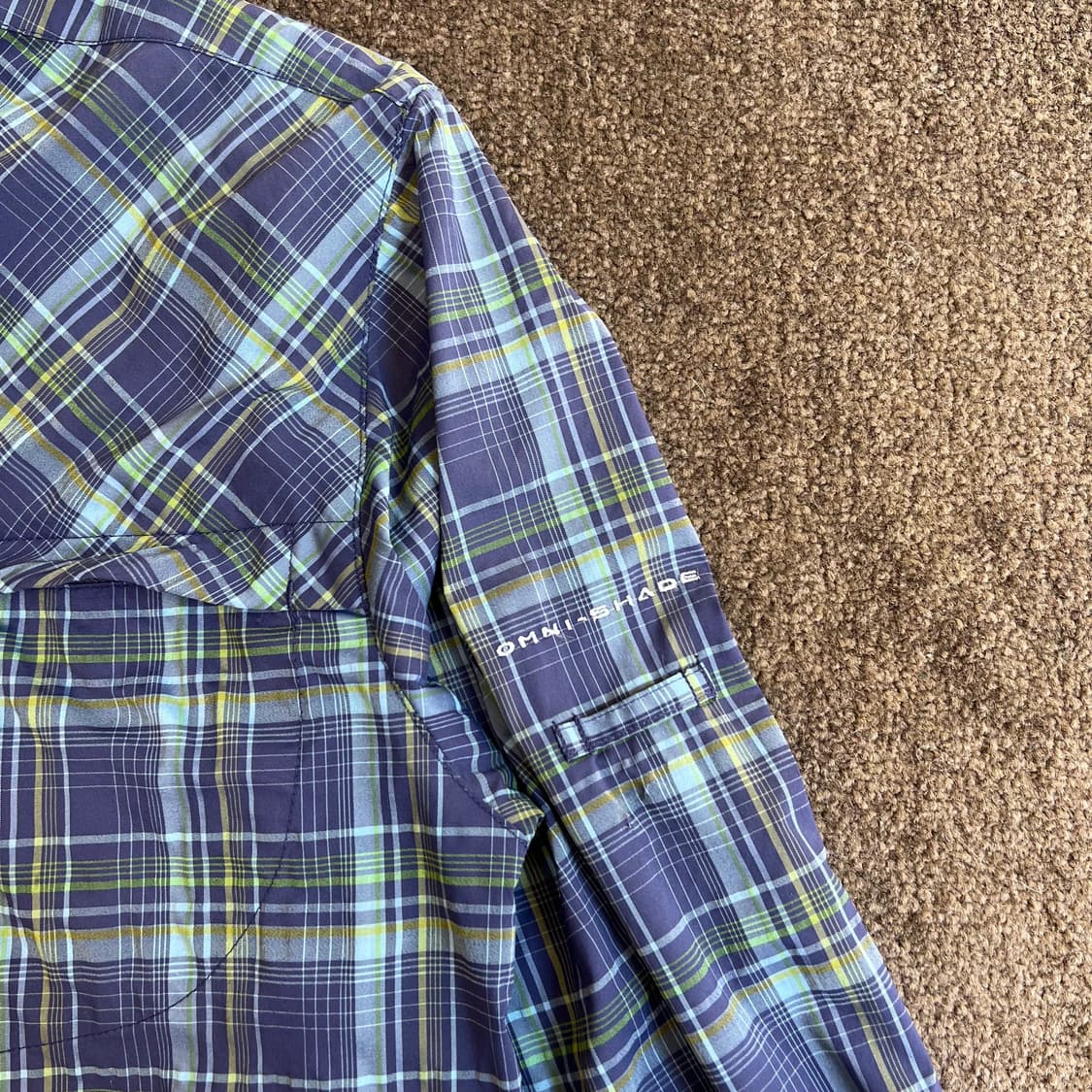 컬럼비아 체크 남방 상품이미지4