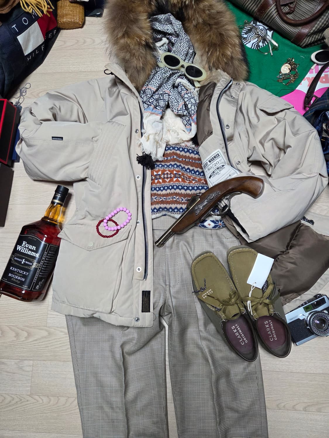 UNIFORM BRIDGE 오리털 패딩 다운 자켓 상품이미지2