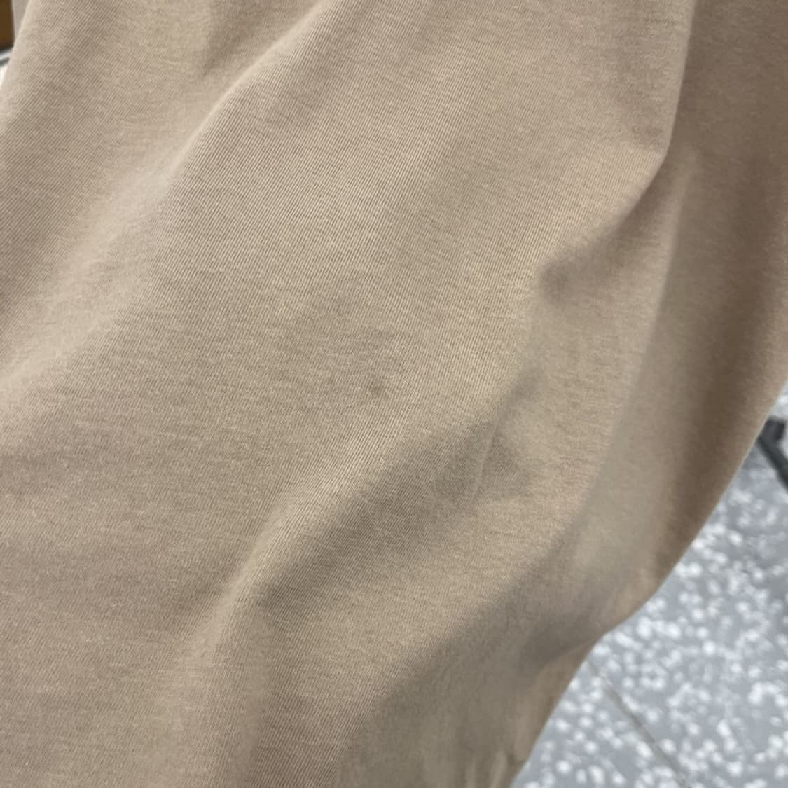 피어 오브 갓 에센셜 빈티지 오버핏 오트밀 반팔티 XL C12050 상품이미지7