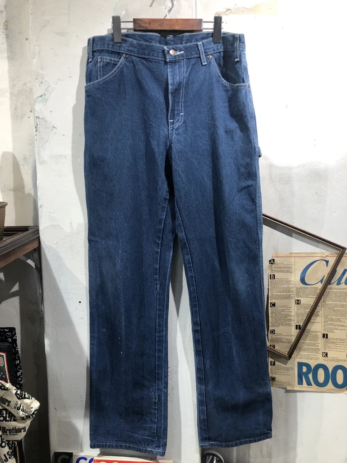 Dickies blue straight fit denim pants 상품이미지1