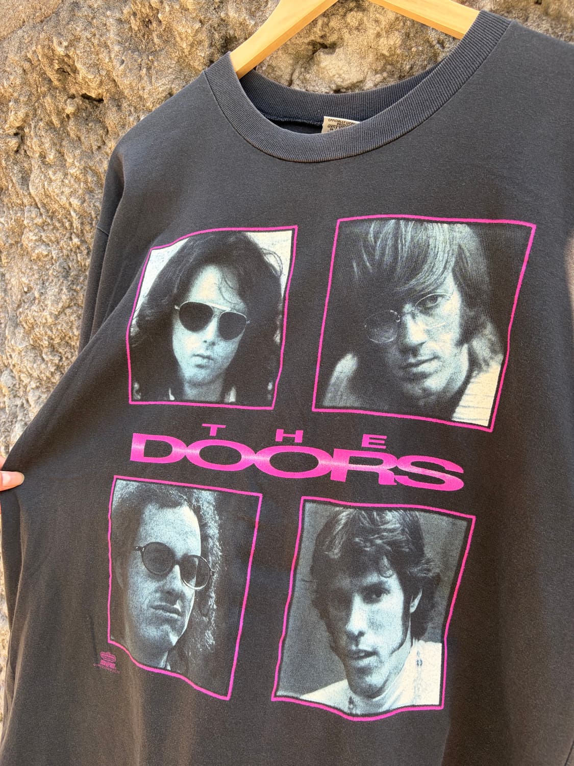 The Doors 프린트 T-shirt top heavy 상품이미지2