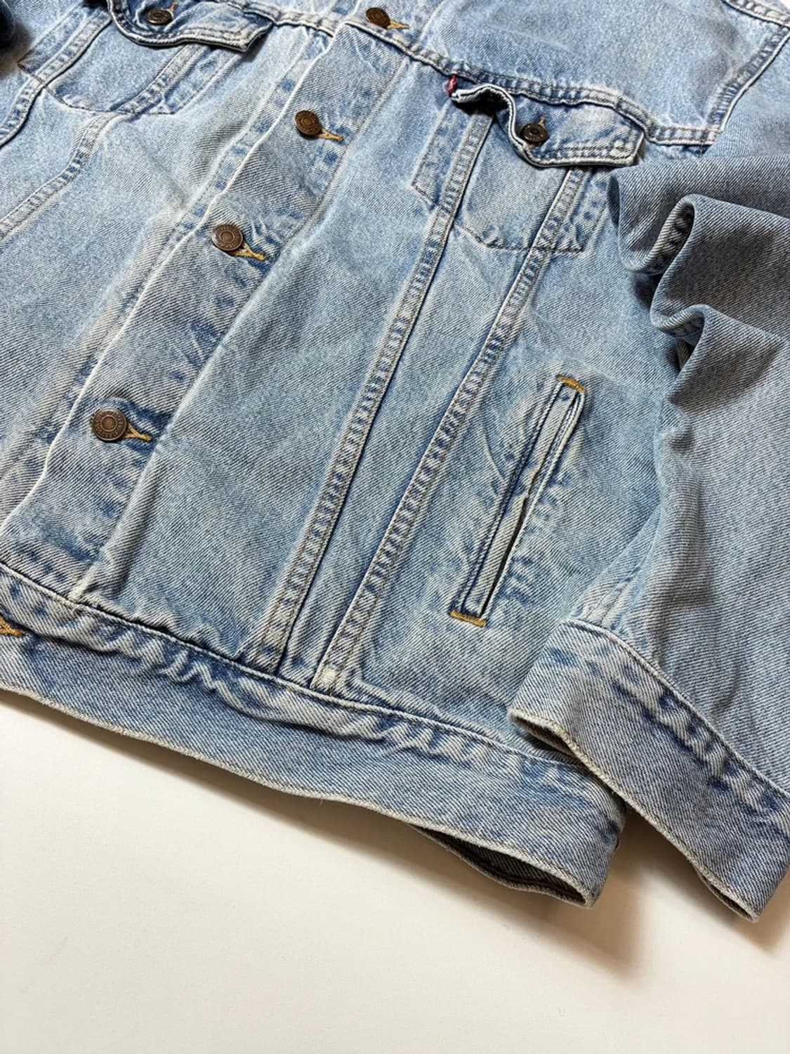 리바이스 90's 오리지널 데님 릴랙스 트러커 자켓 PN8462 상품이미지4