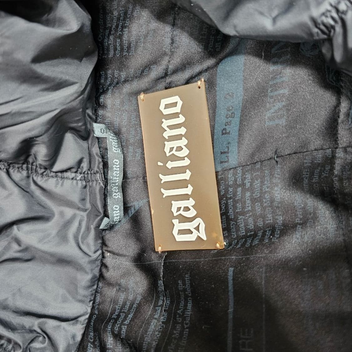 갈리아노 덕다운 패딩 40 상품이미지6