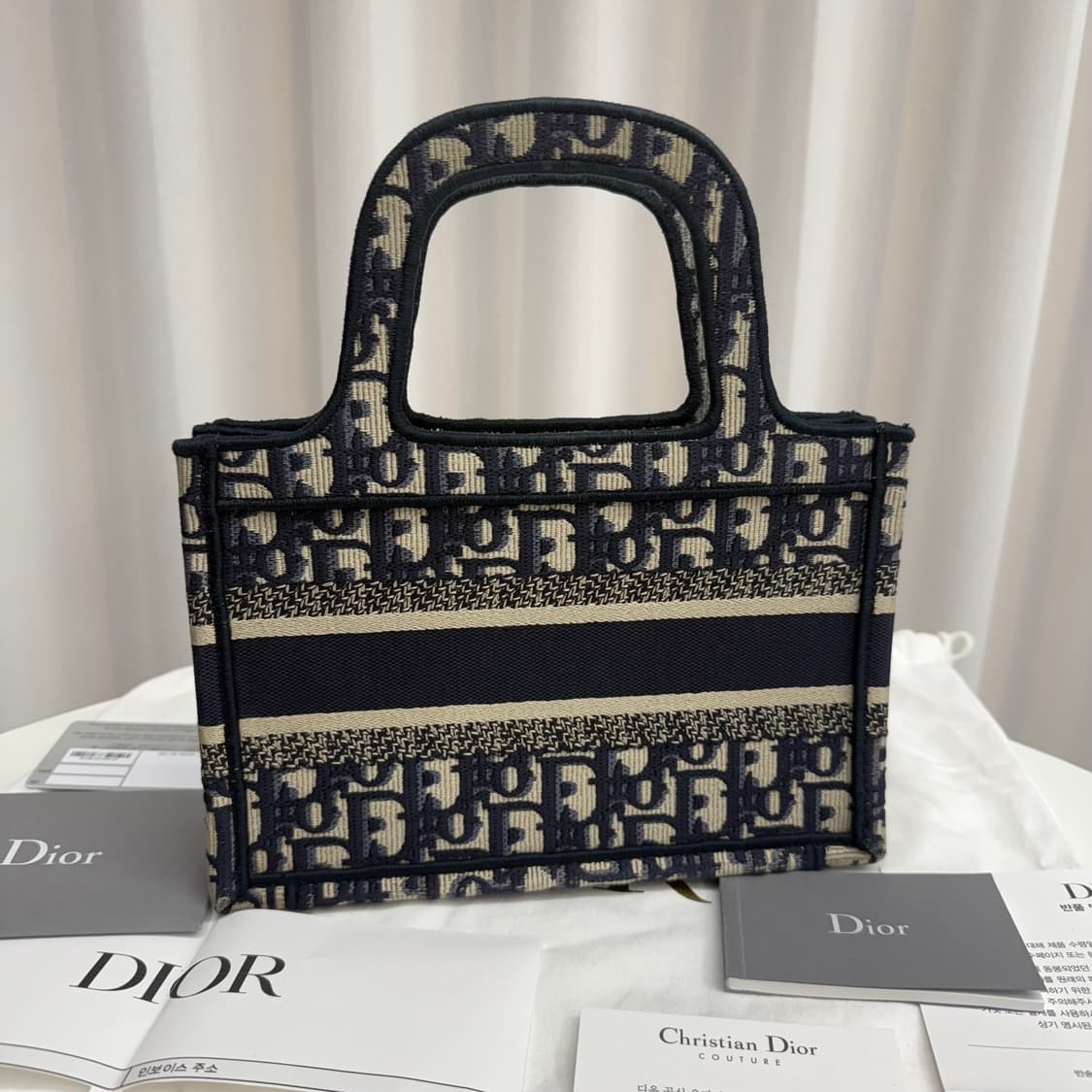 [정품] 디올 오블리크 북토트백 미니 상품이미지3