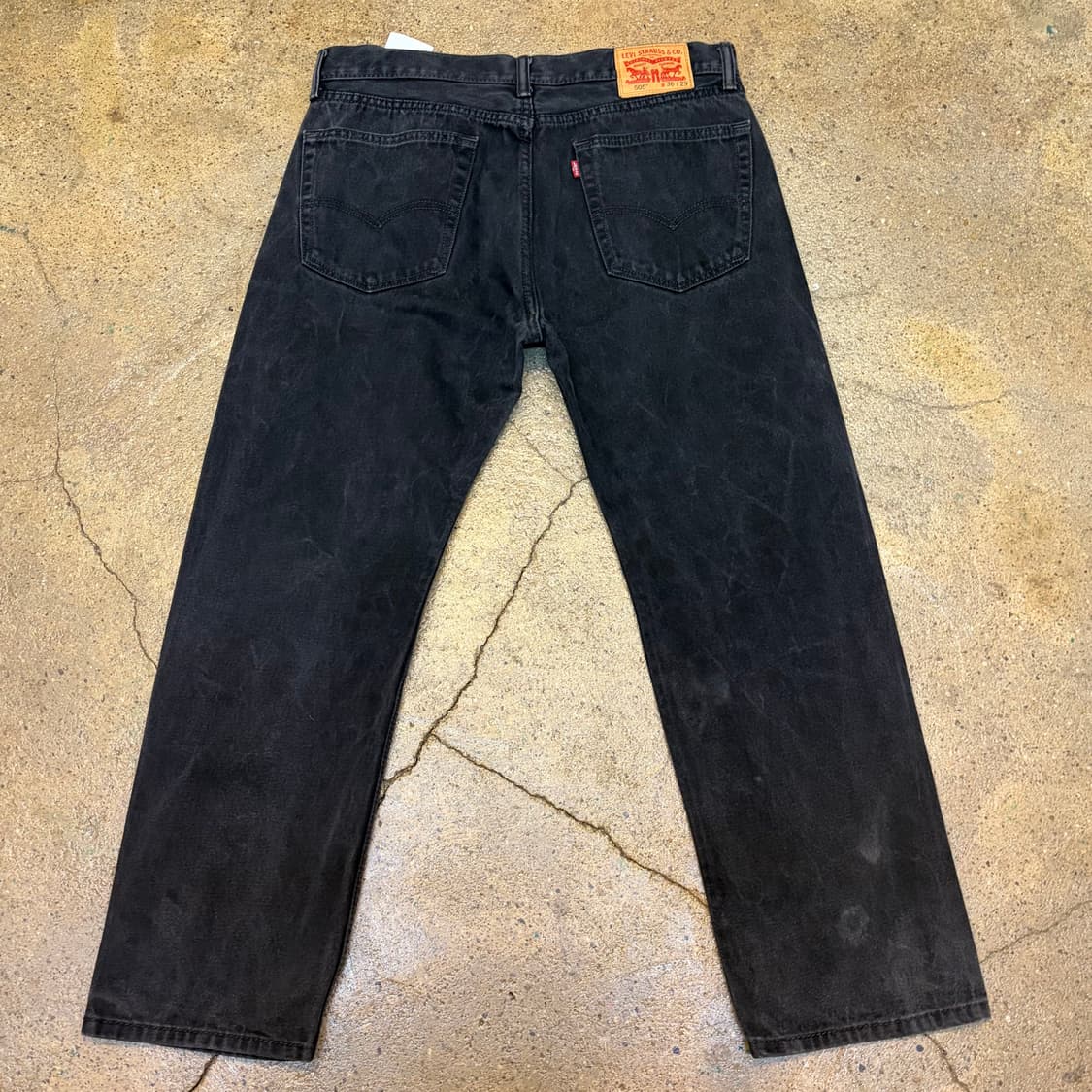 00s 미국 빈티지 리바이스 505 블랙진 청바지 상품이미지5