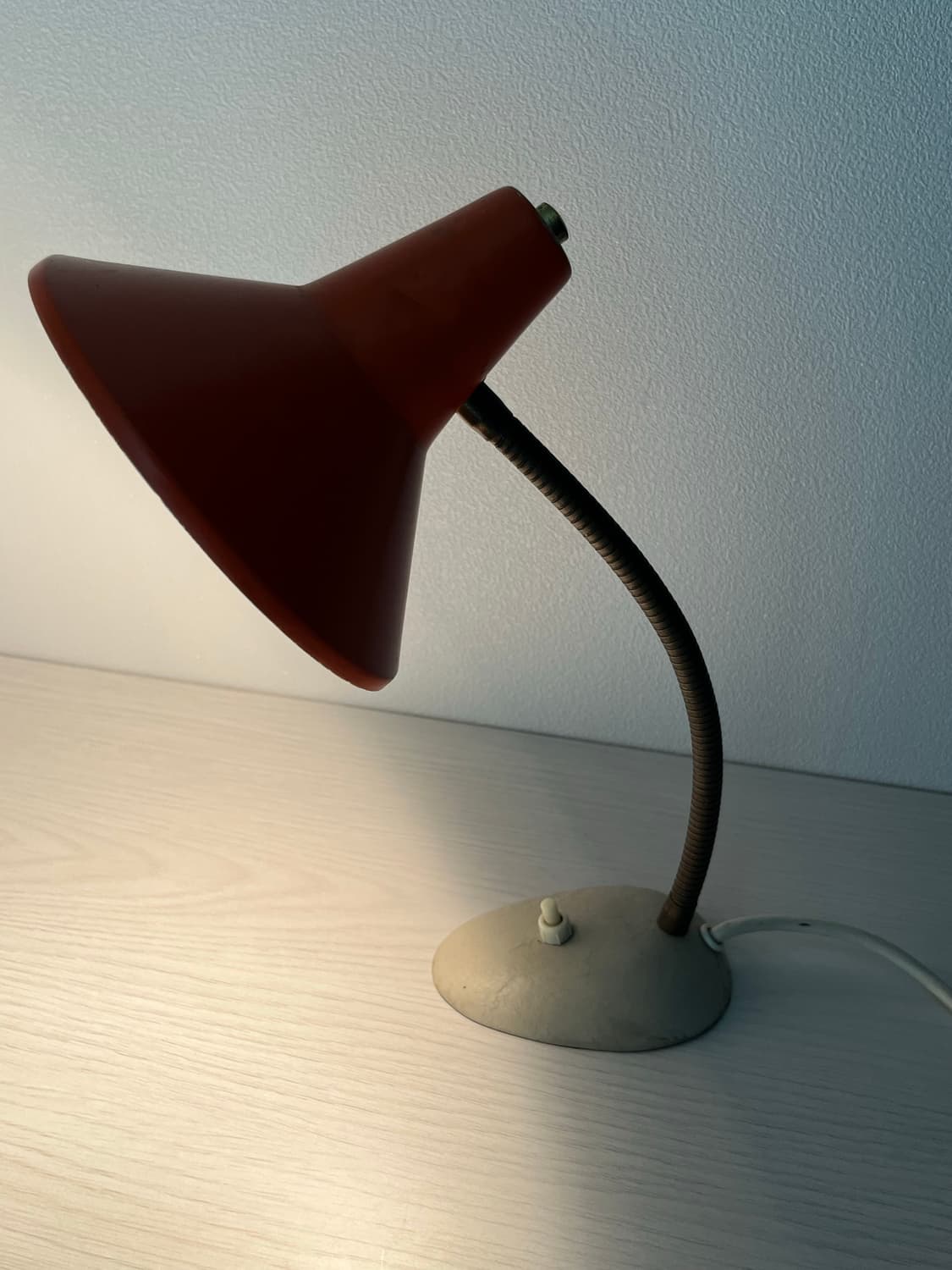 이탈리아 빈티지 오렌지 탁상 램프 상품이미지3