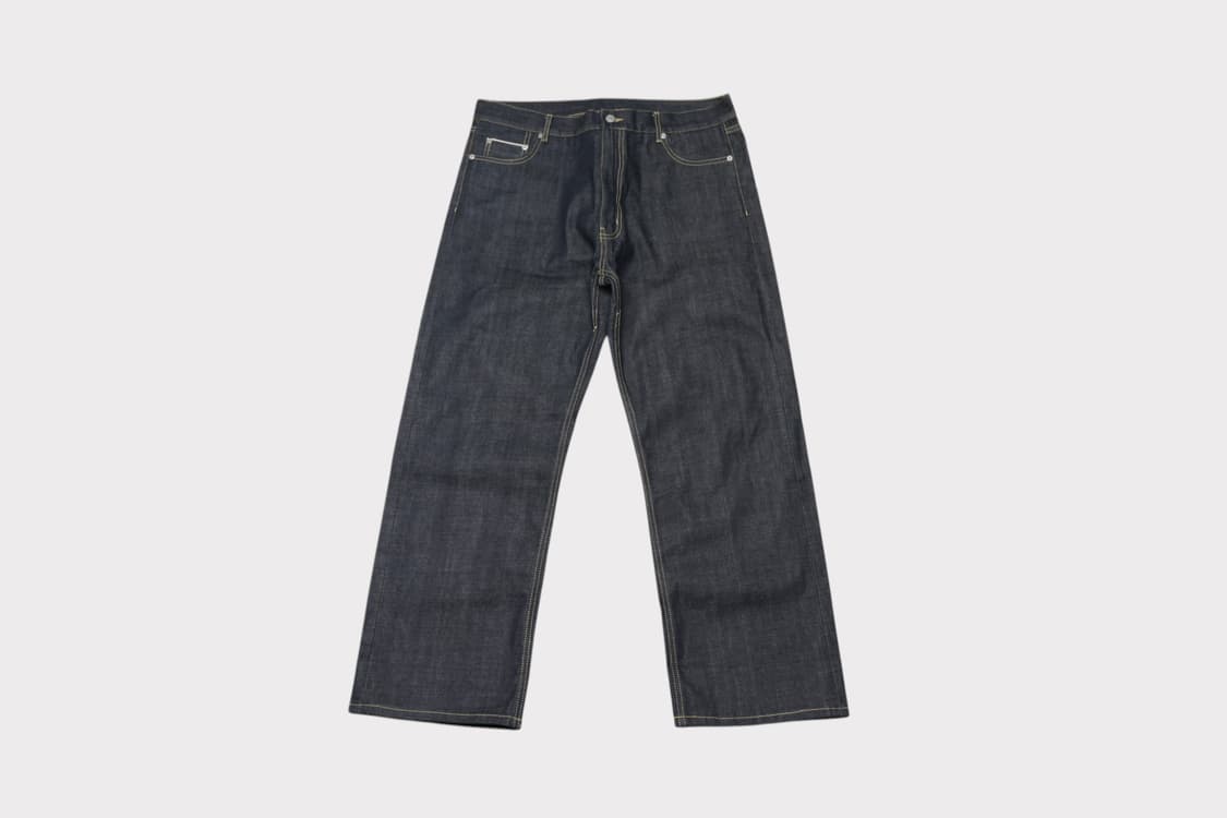 [36인치] 유니폼브릿지 5포켓 셀비지 인디고 데님팬츠 (거의 새상품) 상품이미지1