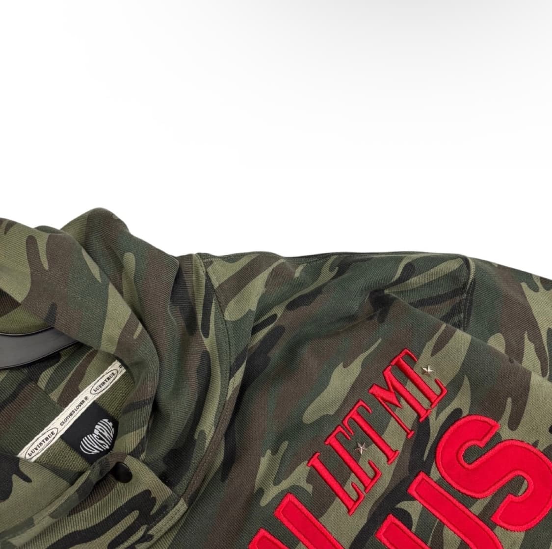 러브이즈트루 카모 후디 상품이미지2