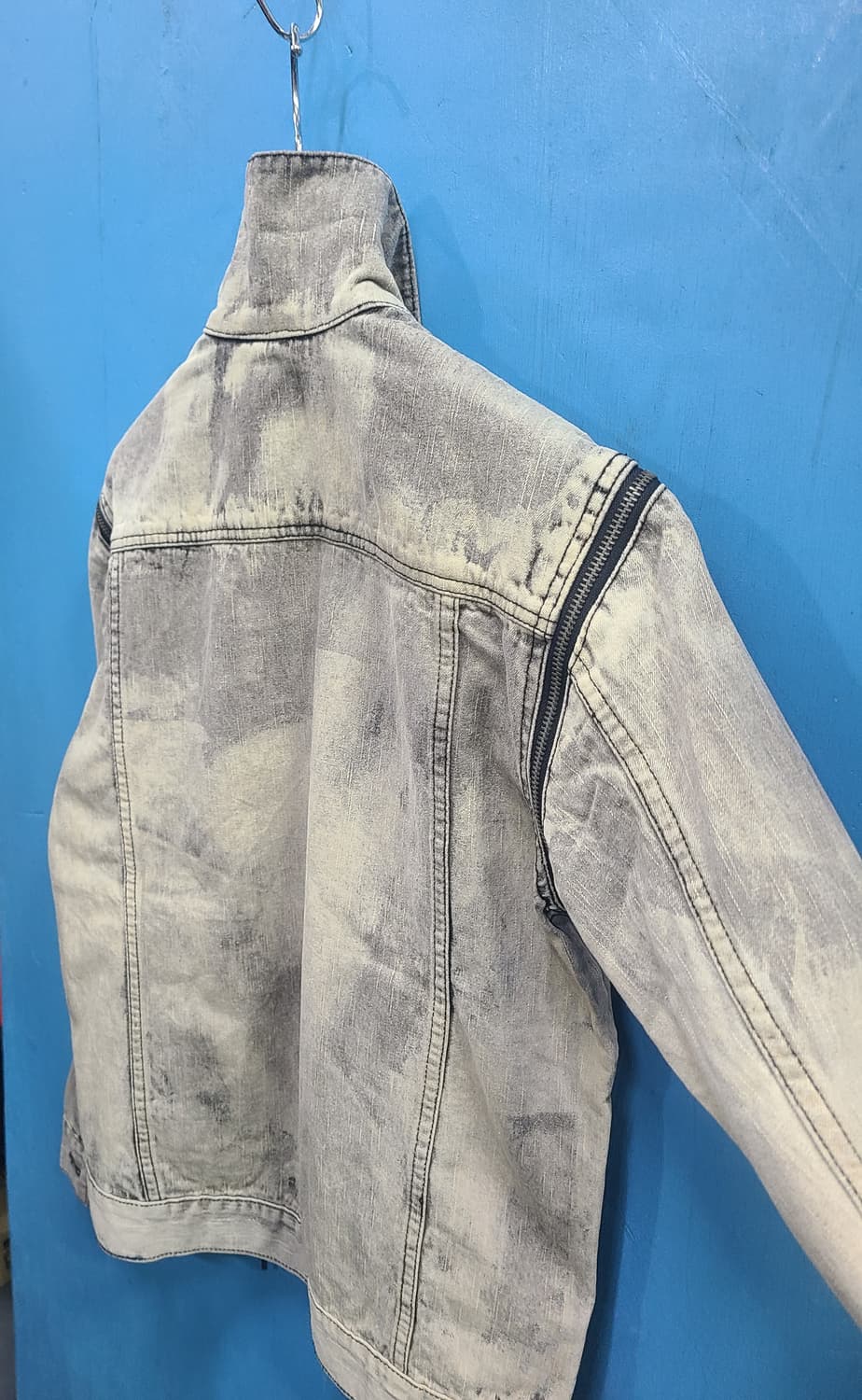 희귀템 일본 그런지펑크 버닝쇼 데님자켓 상품이미지6