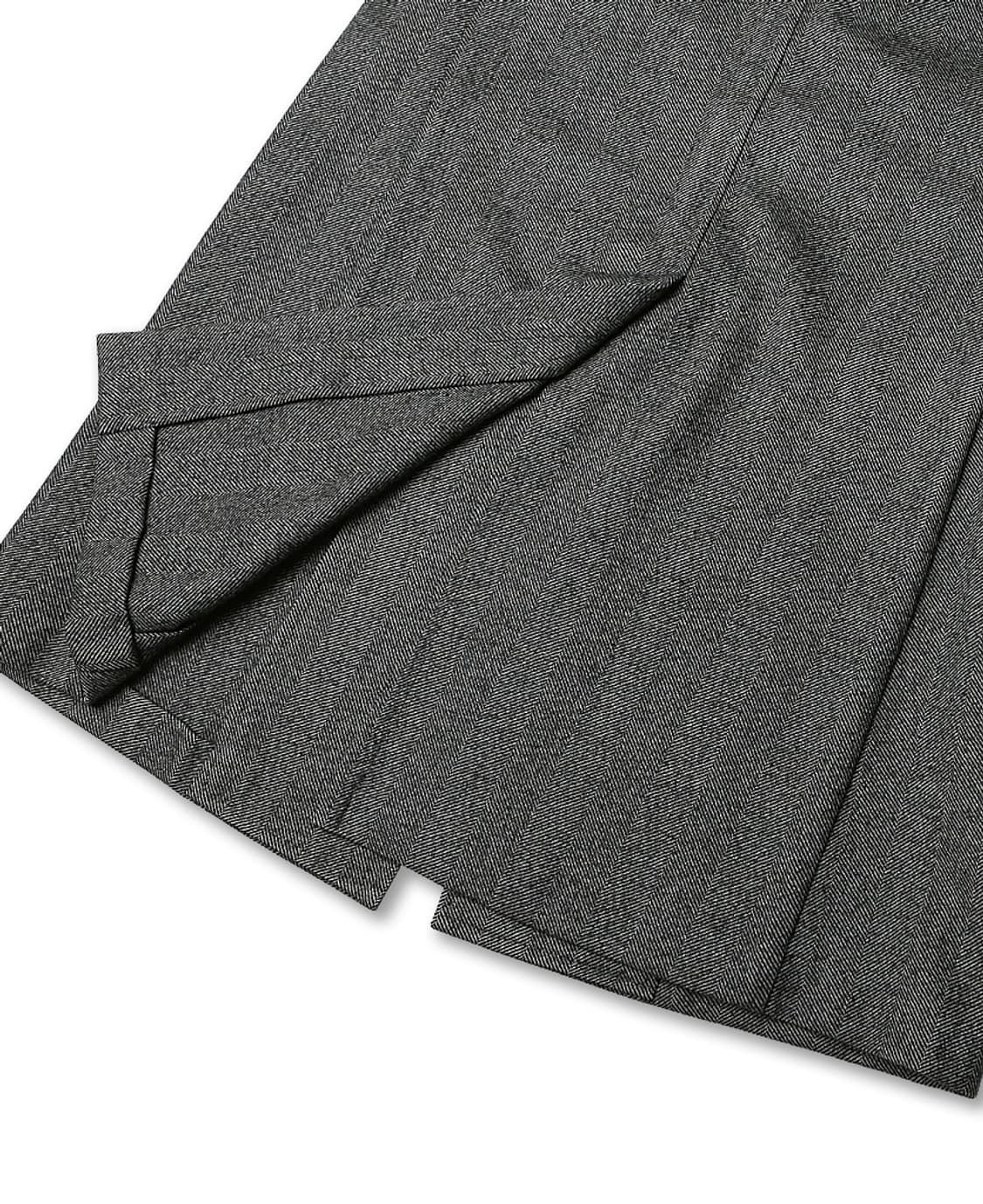 링자켓 [Ring Jacket] 울 캐시미어 헤링본 싱글 코트 상품이미지4