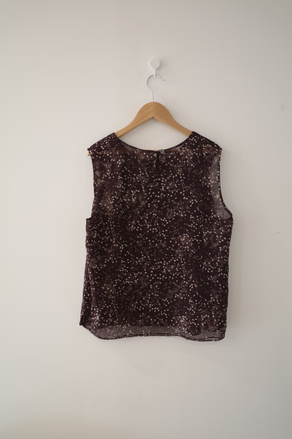 Brown flower sleeveless  상품이미지7