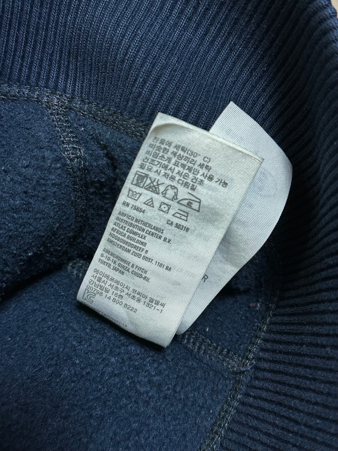 아베크롬비 후드집업 네이비(s) 상품이미지5