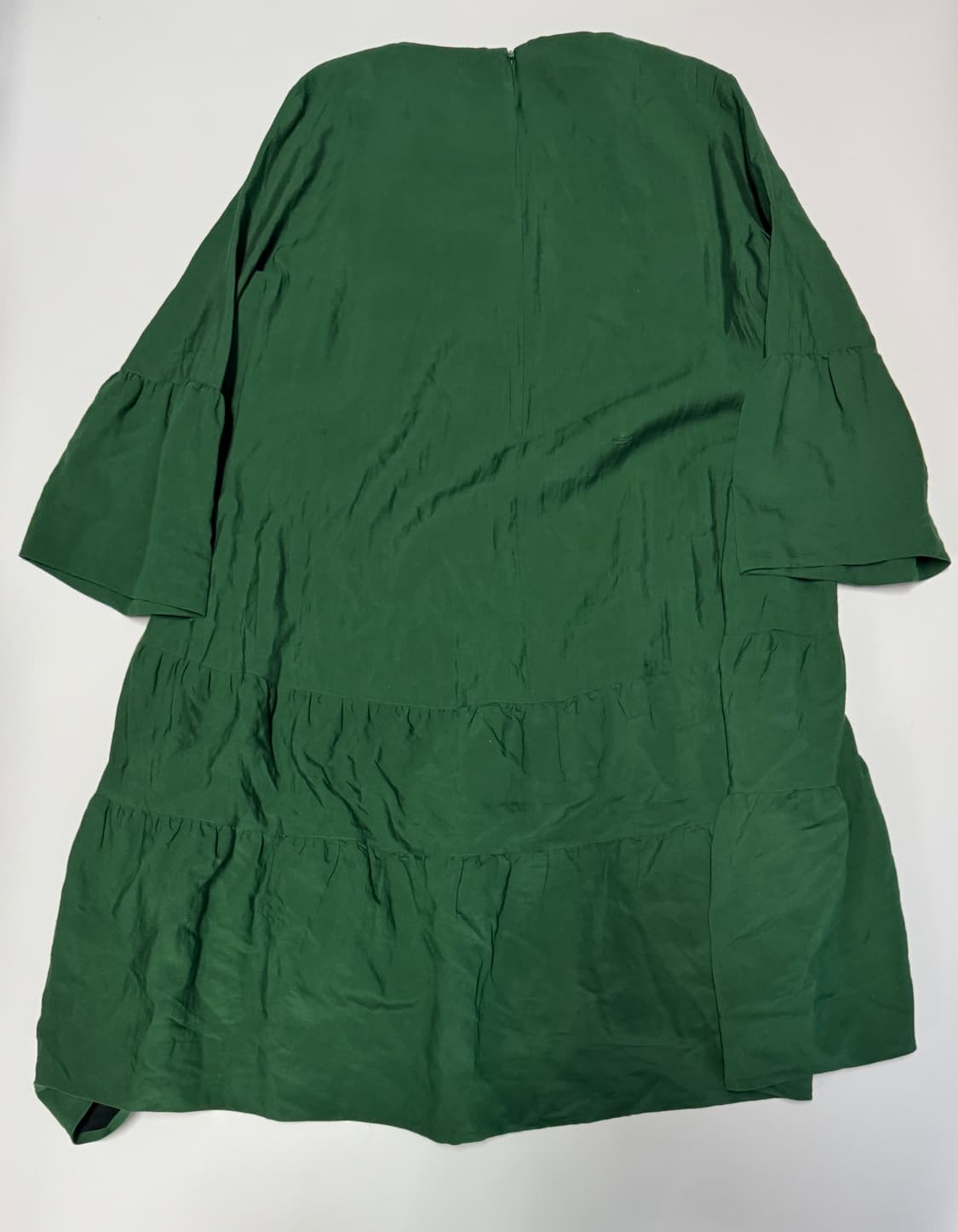 여성 코스 cos 모달 혼방 드레스 원피스 42 그린 상품이미지2