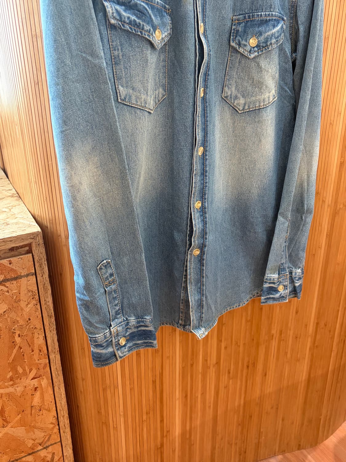 DW JEANS INC WESTERN DENIM SHIRT 상품이미지8