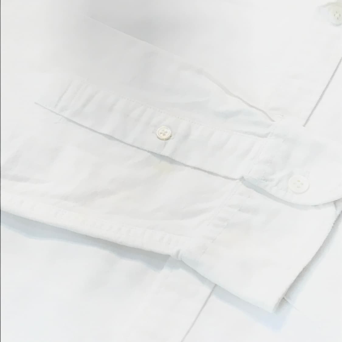 폴로진 화이트 옥스포드 셔츠 남성 102 105 여성 프리사이즈 상품이미지4