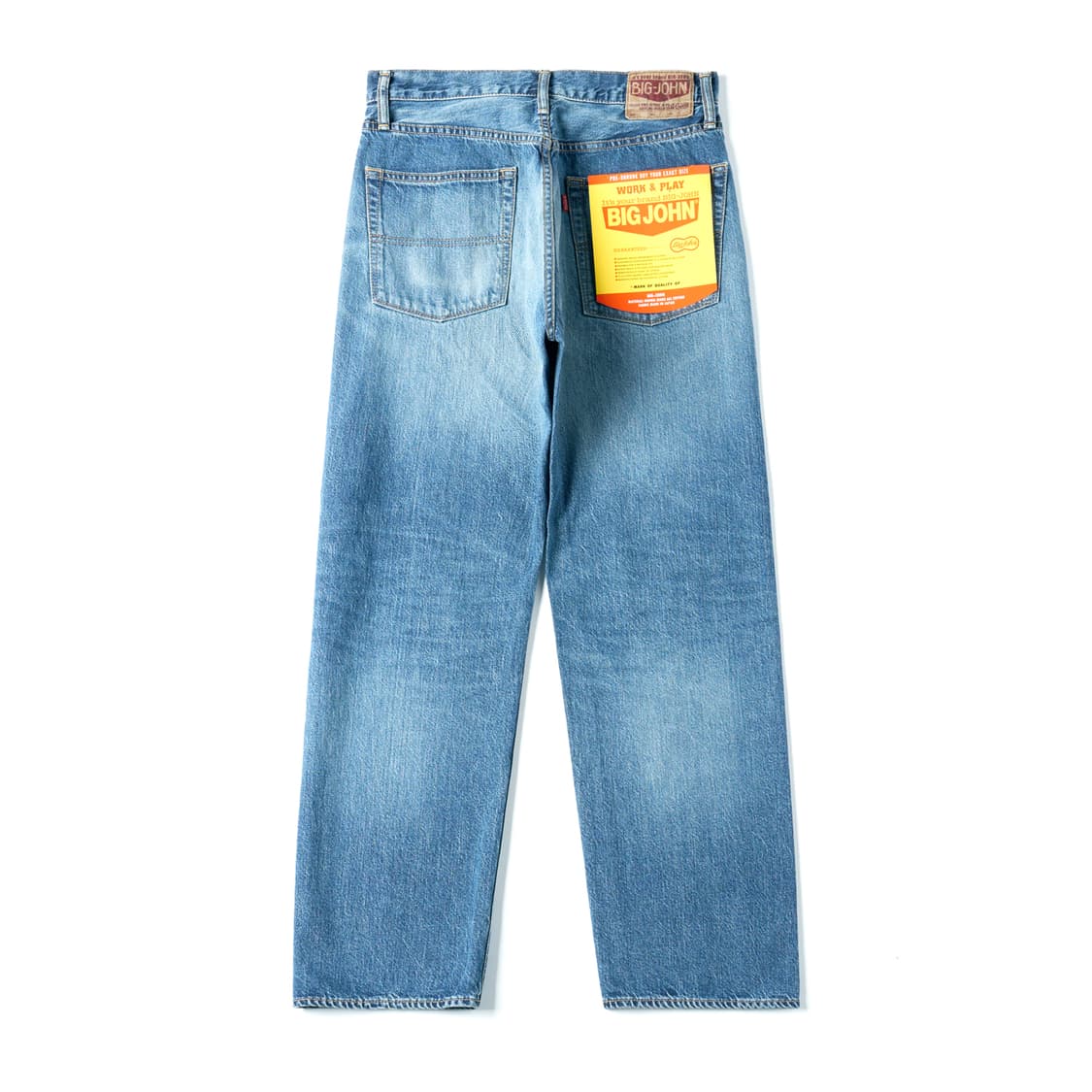 빅존 Big John 60s 빈티지 워시드 데님 33사이즈 새제품 상품이미지2