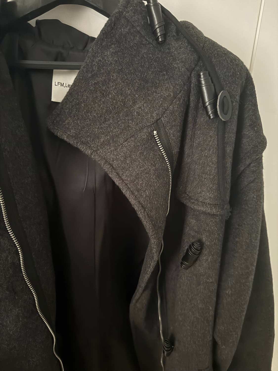 Lfm 후디드 더플 코트 상품이미지3