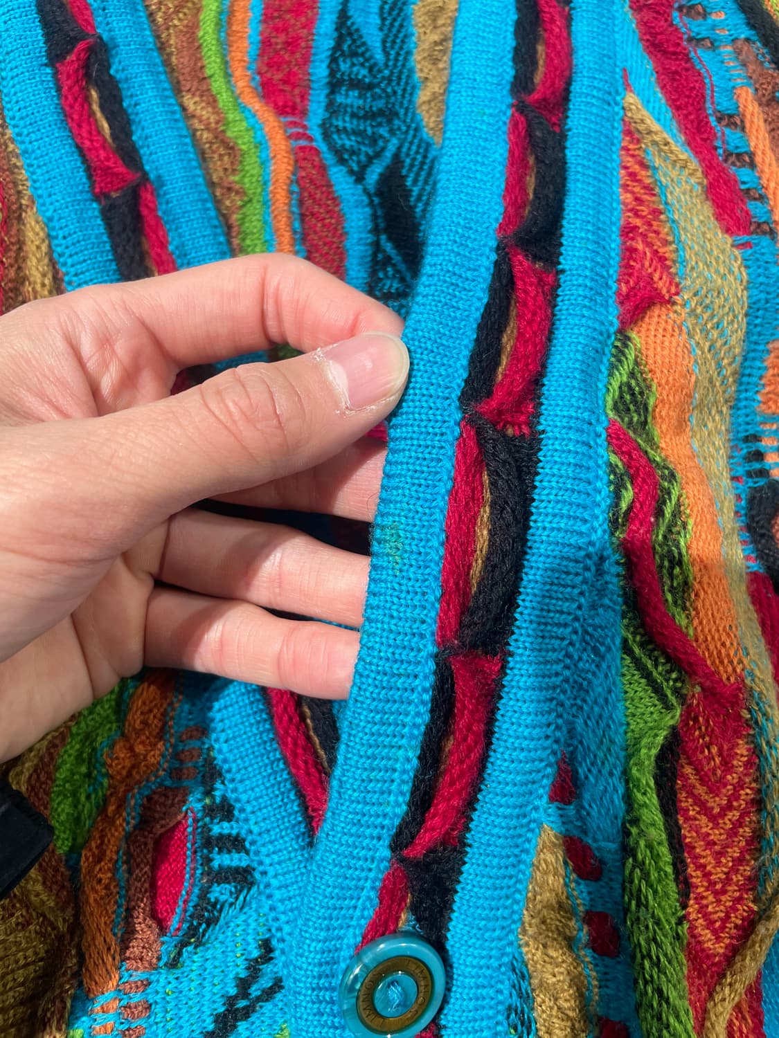 림노스 오스트레일리아 시안 케이블 니트 가디건 상품이미지9