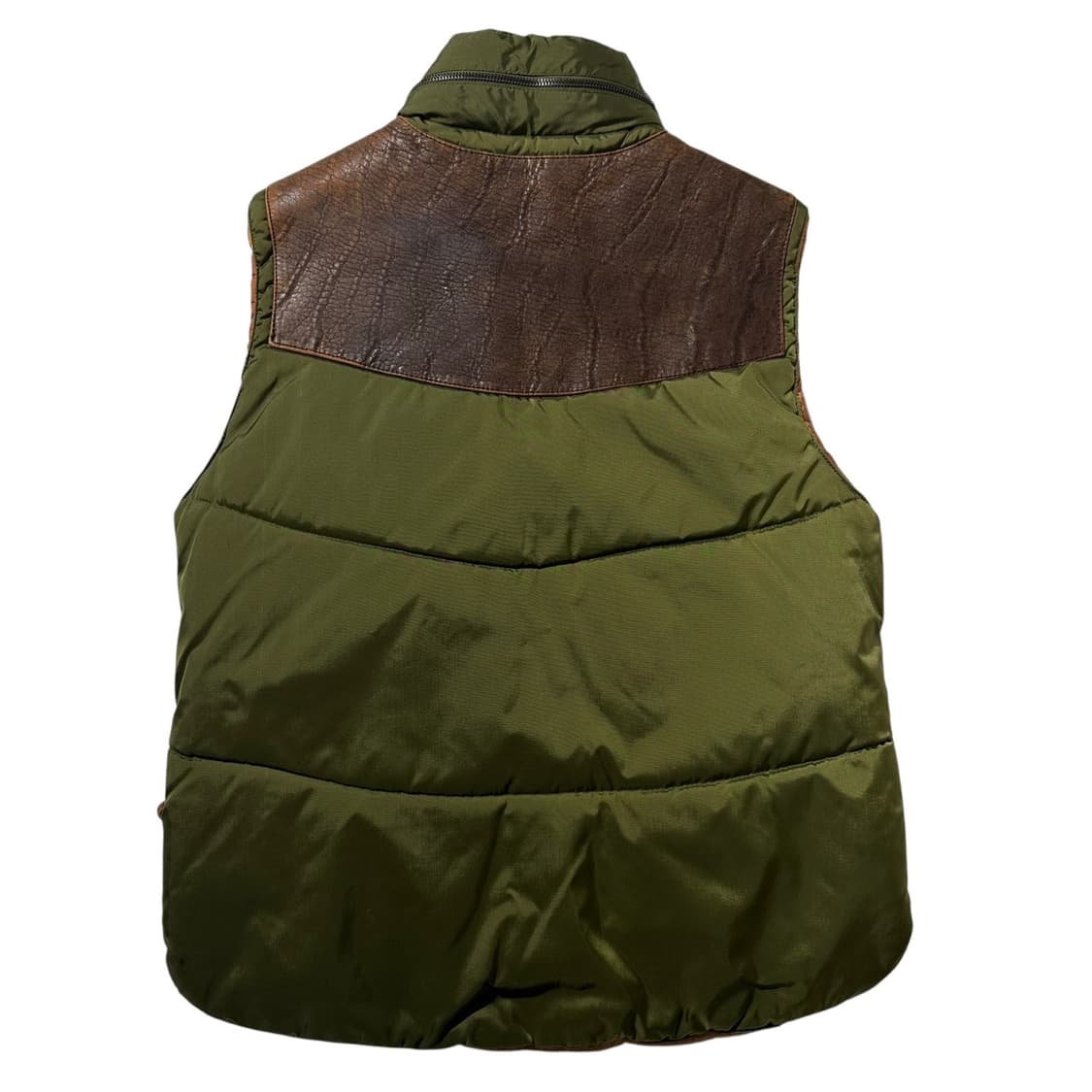 아비렉스 레더 밀리터리 패딩 베스트 상품이미지2