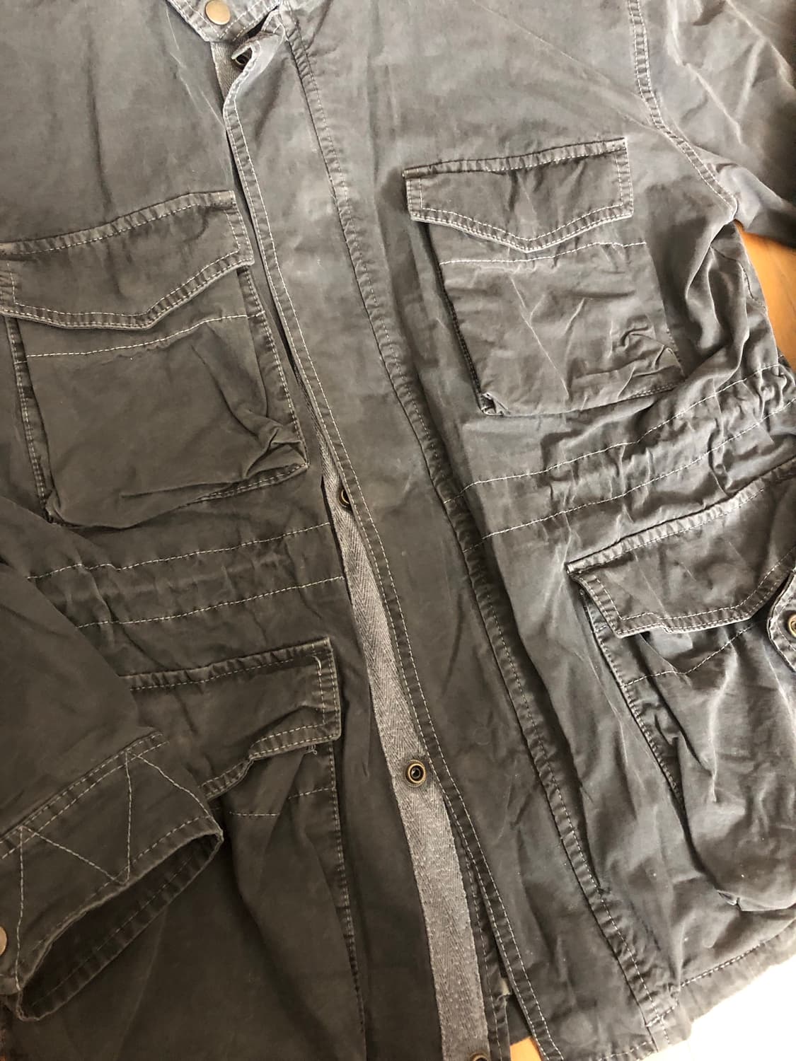 레어 M65 빈티지 워싱 필드자켓 48 상품이미지4