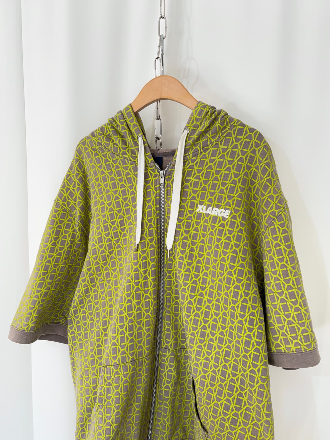 XLARGE short sleeve hood zip up 상품이미지3