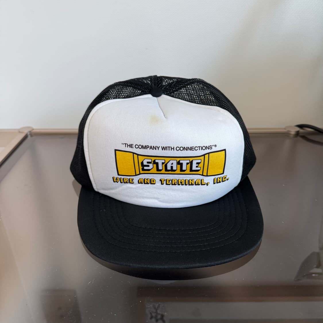 USA 블랙 state vintage cap 메쉬캡 빈티지모자 볼캡 상품이미지2
