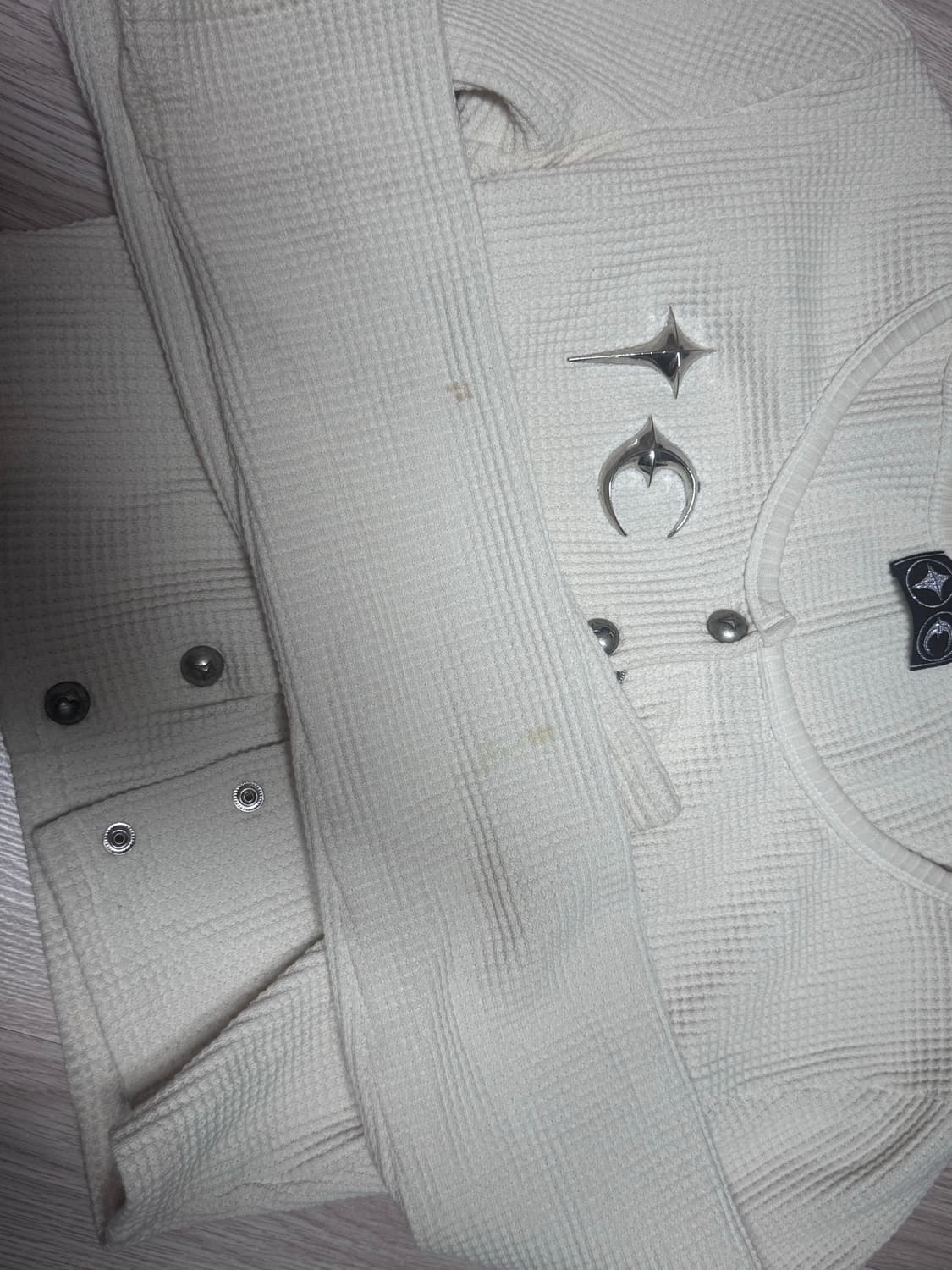 떠그클럽 가디건 아이보리 상품이미지4