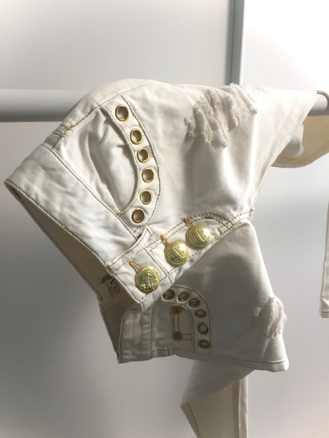 GARULA gold buttons pants 오네갸루 갸루 d.i.a  상품이미지2