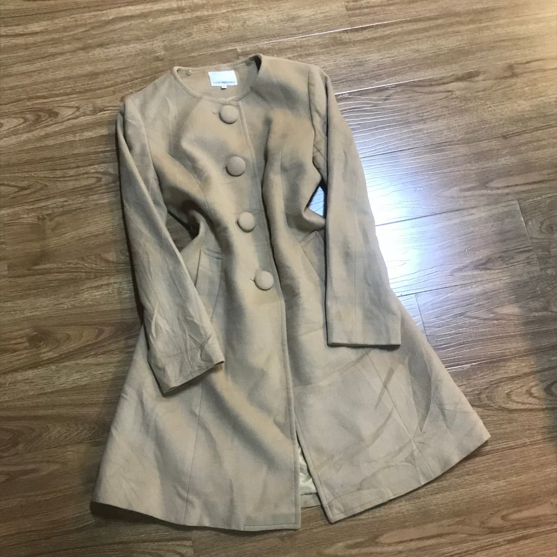 빈티지 라떼 브라운 코트 히메갸루 로걀 헤이세이 리즈리사깔 리라쿠마 고딕 상품이미지2